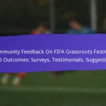 Long-Term Impact of FIFA Grassroots Festivals 2025: Community Development, Youth Engagement, Retention